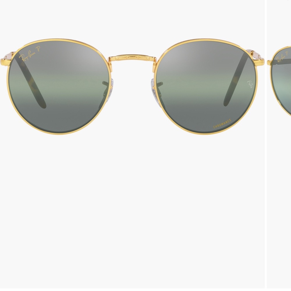 Ray-Ban Classic Gold Frame with Green Lenses
